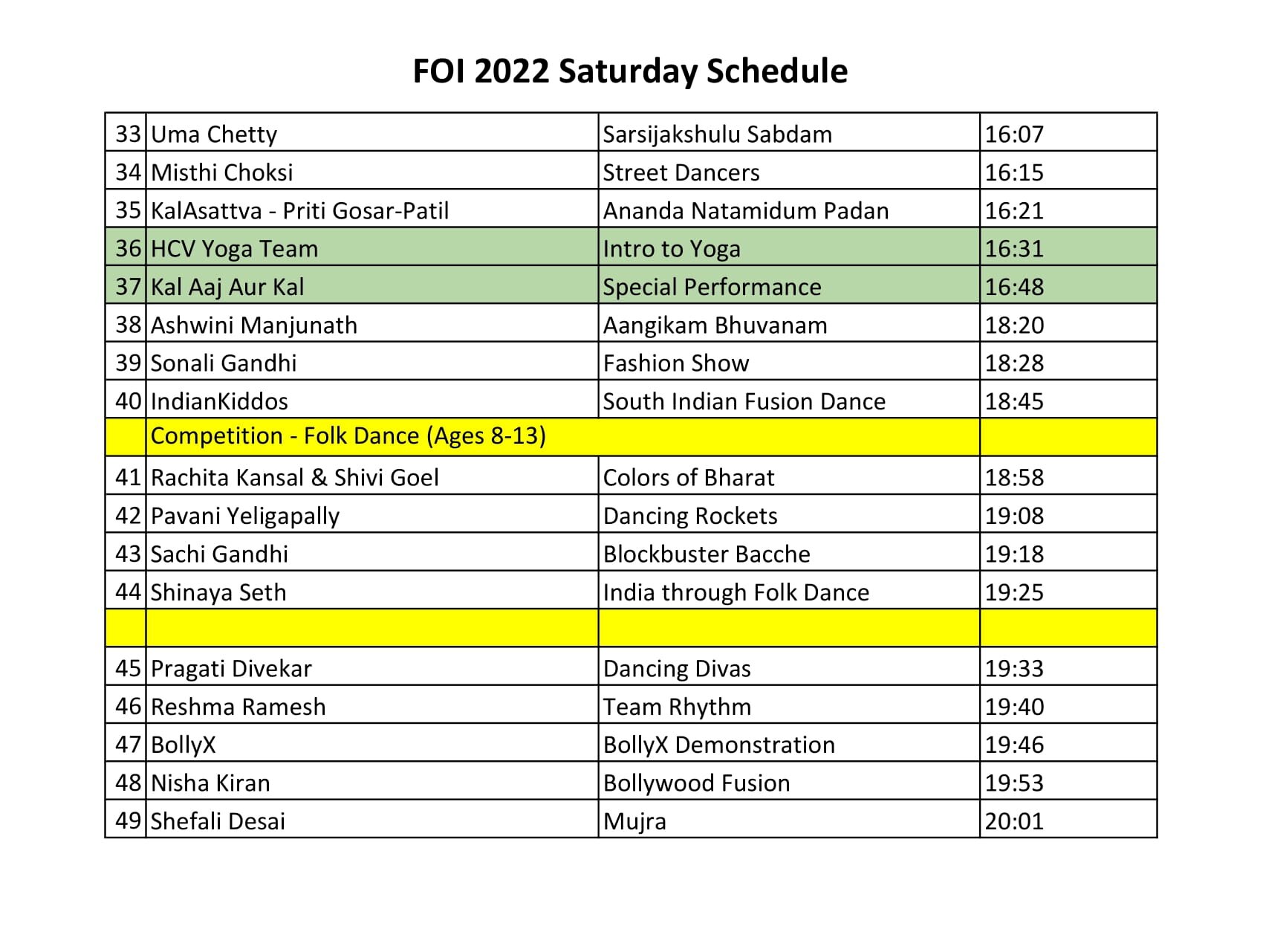 FOI 2022 Saturday Schedule-2